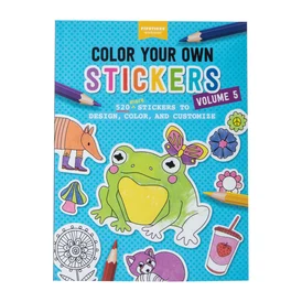 Color Your Own Stickers Book Vol.5