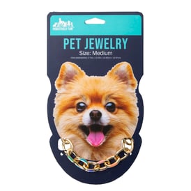 Epoxy Link Chain Pet Jewelry - Medium