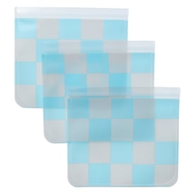 Bpa-Free Reusable Sandwich Bags 3-Count