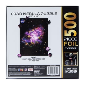 NASA Nebula Foil Puzzle 500-Pieces Kit | Five Below