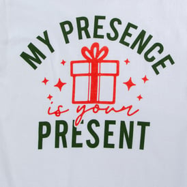 My Presence Is Your Present' Holiday Graphic Tee